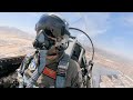 Cockpit View Over Nellis AFB