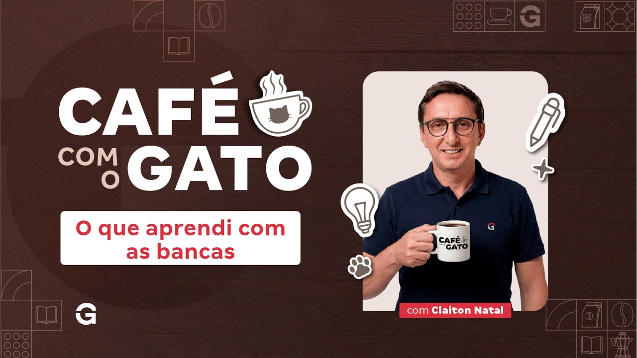 Café com o Gato | O que aprendi com as bancas