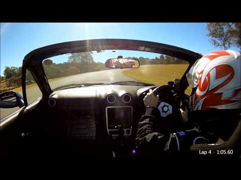 Thumbnail for MX5 shakedown run - Lakeside 22/07/2011