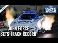 John Force sets both ends of Charlotte track record