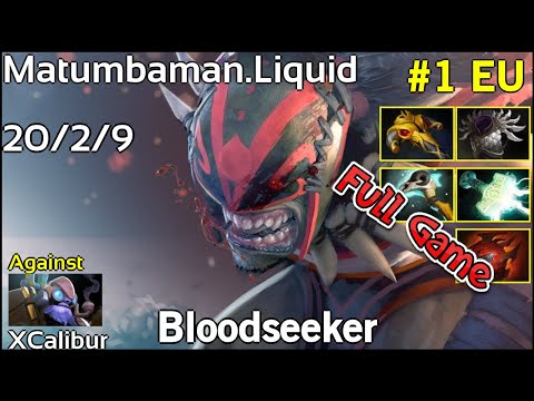 Matumbaman [Liquid] Bloodseeker - Dota 2 Full Game 7.18