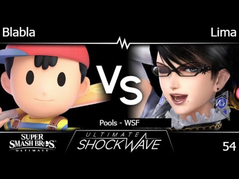 USW 54 - Blabla (Ness) vs Lima (Bayonetta) Pools - WSF - SSBU