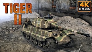 Tiger II Through a Ruined City | Call to Arms: Gates of Hell [4K 60FPS] Lone King Tiger vs US Forces