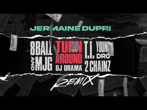 Turn Around (Remix) [Official Visualizer] - Jermaine Dupri