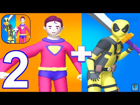 Merge Master: Super Hero - Gameplay Walkthrough Part 2 Tutorial Levels 13-18 (iOS,Android) - YouTube