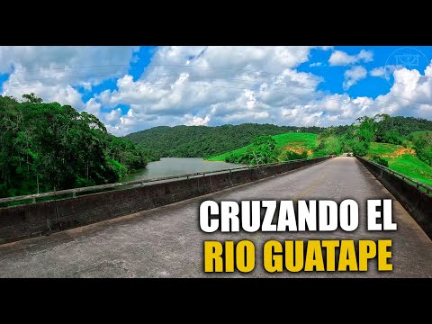 VIAJE de San Rafael a San Carlos COLOMBIA en MOTO y Cruzamos el RIO Guatape - Vuelta Antioquia EP11