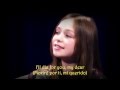 Connie Talbot - I'm Here For You (Spanish ...