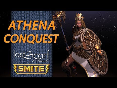ScarfPlays Smite 355 - Supportive Sky Bunny - Red Star Athena Skin