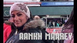 Aankh Marey in Times Square New York City | BAX NYC | Simmba | Tanishk Bagchi| Ranveer Singh |