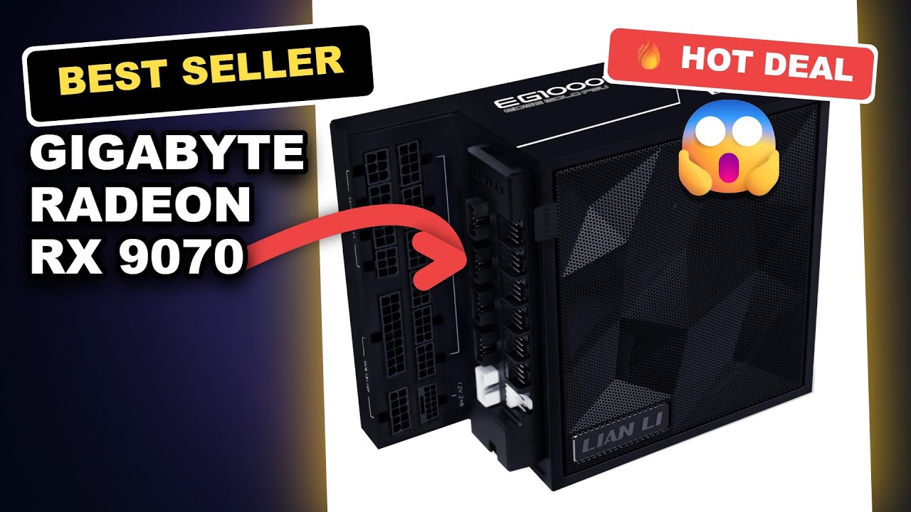 GIGABYTE Radeon RX 9070 XT Gaming OC 16G Unleashes Lightning Fast Performance