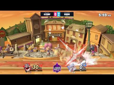 Kurama vs Glutonny All mario combos in Ludwig´s (none kill💀💀)