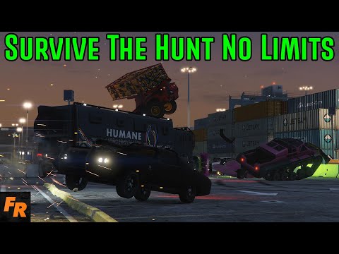 Survive The Hunt No Limits - Tanks And Lemons - Gta 5 Challenge