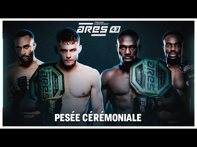 ARES FC 43 Ceremonial Weigh-Ins & Face-Offs: O’Connor vs. Diatta