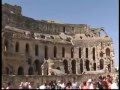 Roman Gladiator arena in El Jem Tunisia 