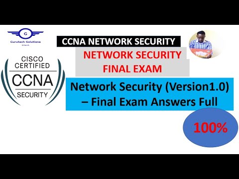 FINAL EXAM 100% | CCNA Network Security (Version1.0) – Final Exam Answers Full