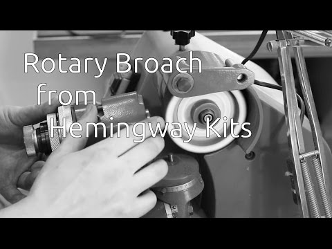 Compact rotary broach - Part 3