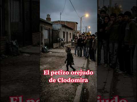 EL PETISO OREJUDO DE CLODOMIRA 👁️ El extraño duende de Santiago del Estero #Shorts