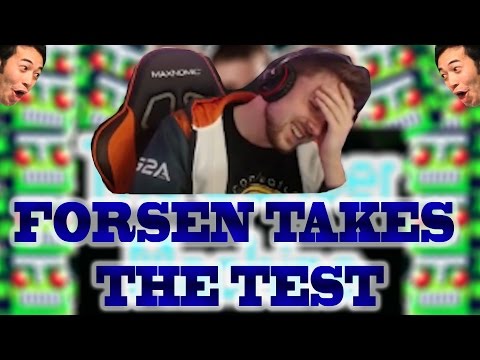 Forsen Takes The Cancer Music Test