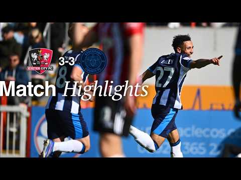 FC Exeter City 3-3 FC Stockport County