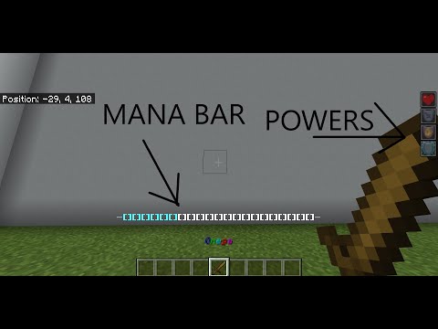 How to make a magic/mana bar system with spells Minecraft(BEDROCK)