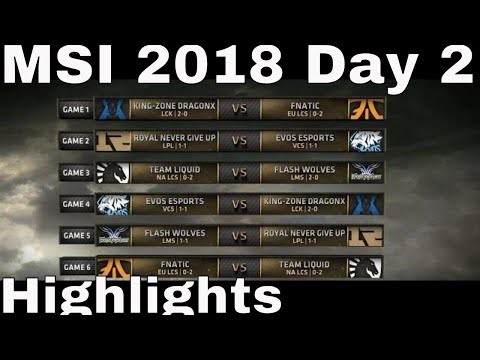 MSI 2018 Highlights Day 2 ALL GAMES | Mid Season Invitational 2018 Group Stage Highlights