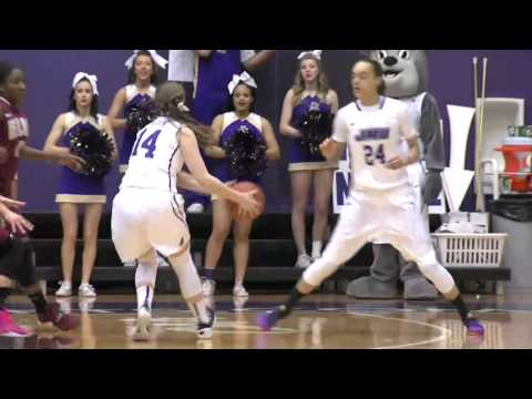 2015-16 JMU WBB - Elon Highlights - 2/28/16