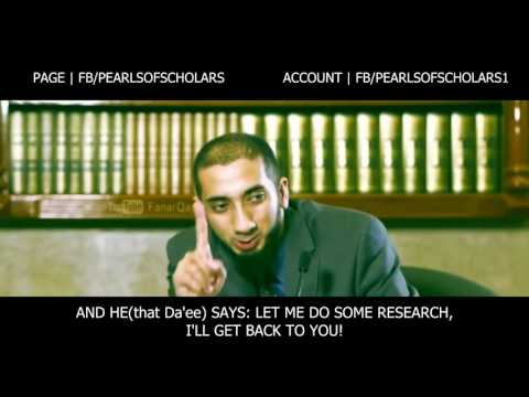 Imam Abu Hanifa and His Mother - Nouman Ali Khan