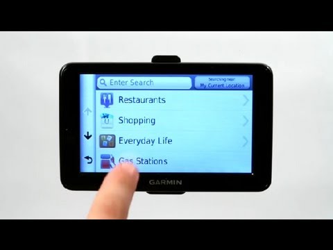 How to Program a Garmin Nuvi : Garmin GPS Systems