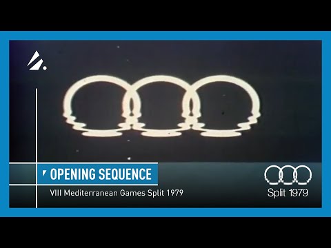 Split 1979 Mediterranean Games - JRT Broadcast Opening Seqeunce