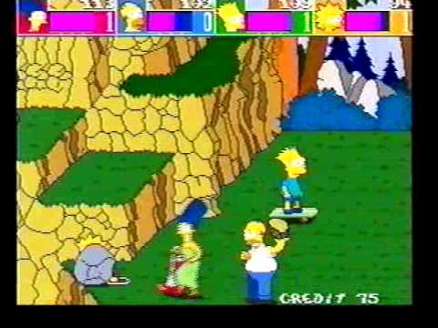 the simpsons arcade game pc online