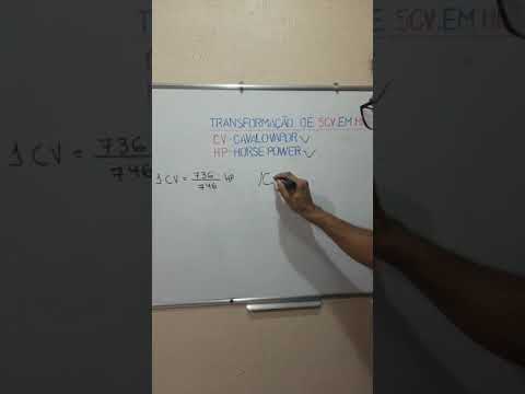 Vídeo: Converter HP em CV: perguntas e respostas de potência