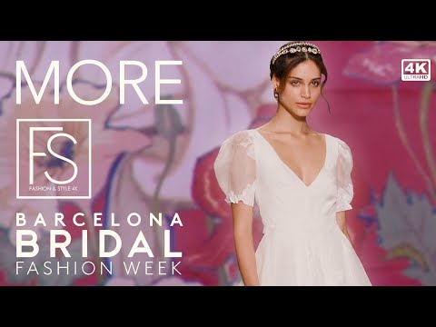 MORE s23 Bridal Collection EXCLUSIVE Interview Full Runway Show 4K UHD Barcelona Bridal Fashion Week