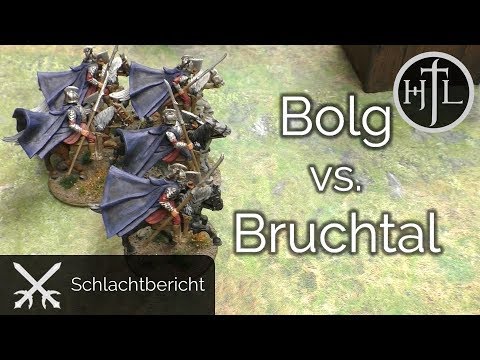 Battlereport - Bolg vs. Bruchtal (Mittelerde Tabletop / Hobbit / Herr der Ringe)