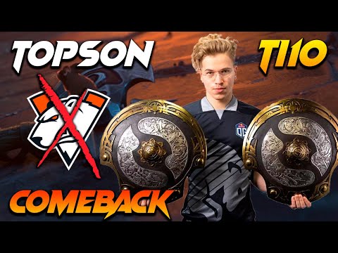 Topson Windranger Comeback - OG vs VP - Dota 2 The International 10
