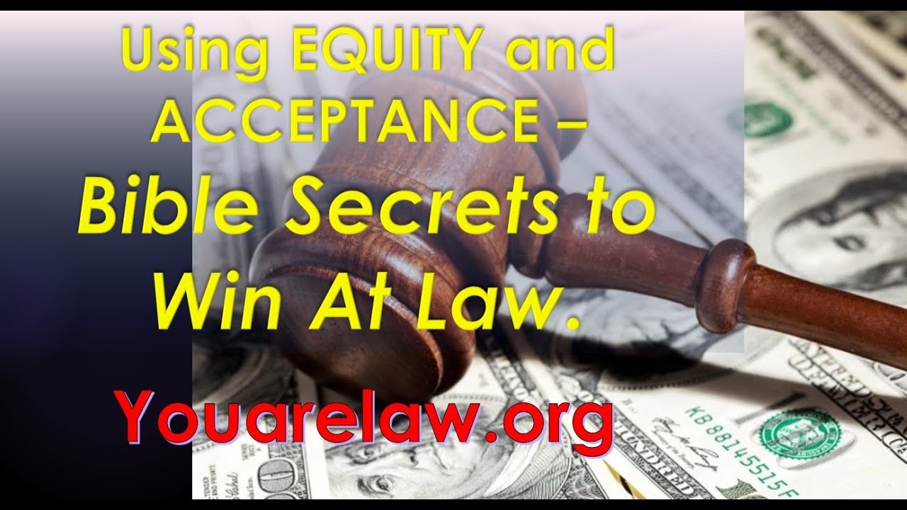 How Bible Secrets PLUS Acceptance Can Win Almost Any Legal Case - YouTube