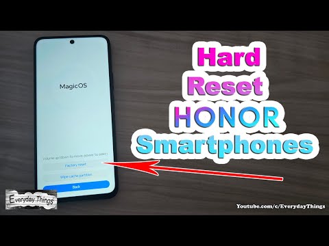 How to Hard Reset Honor Smartphones
