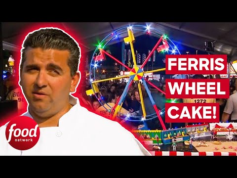 Buddy Creates MOVING Ferris Wheel Cake | Cake Boss