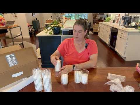 Target Pillar Candles