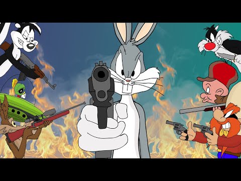 Bugs "Baba Yaga" Bunny | Looney Tunes x John Wick #johnwick4 #rabbitseason