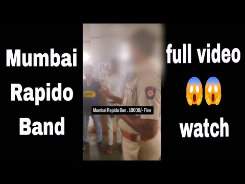 Rapido Band In Mumbai 10,000 Fine Rapido Uber Ola Bike Taxi Bike Petrol Strictly Banned In Mumbai