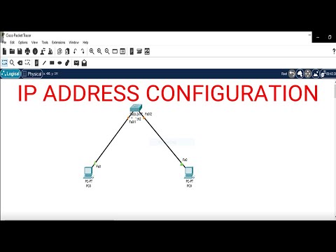 03.Ip Address Configuration to Laptop and PC in Packet Tracer