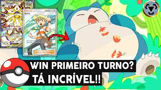 ISSO PODE GANHAR NO PRIMEIRO TURNO!! SINERGIA ABSURDA TRAVANDO ESTÁDIOS | POKEMON TCG POCKET