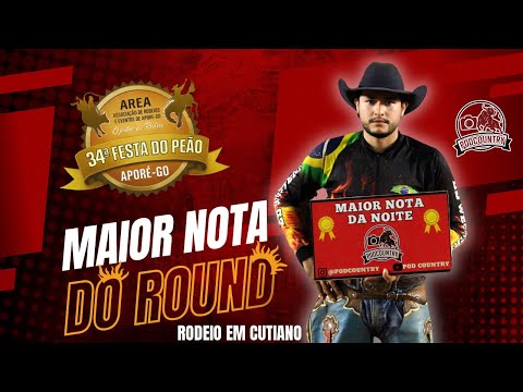 MELHORES MONTARIAS - QUINTA FEIRA - RODEIO EM CUTIANO - FESTA DO PEÃO DE APORÉ 2026