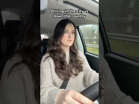 City vs country driving #ireland #farm #sketch