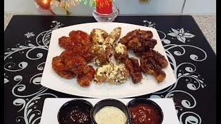 Chicken Wings Platter چکن ونگز پلیٹر / Cook With Saima