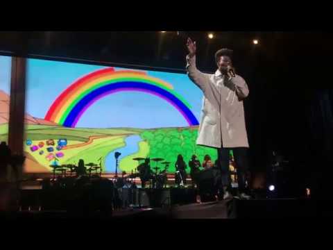 Gorillaz (feat. Benjamin Clementine) - Hallelujah Money at BBK LIVE, Spain (7.14.18) HQ