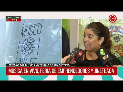 San Gustavo celebrará su 137º aniversario este sábado en el polideportivo municipal