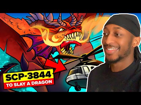 SCP-3844 - To Slay A Dragon (SCP Animation) Reaction!