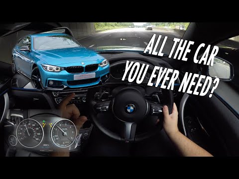 2017 BMW 420D XDrive DRIVING POV/REVIEW