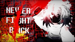 Cover art for NEVER FIGHT BACK